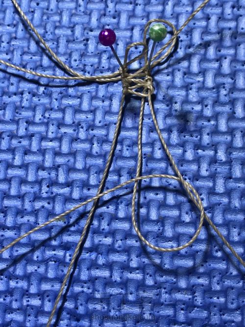 原创花式胸针 第5步