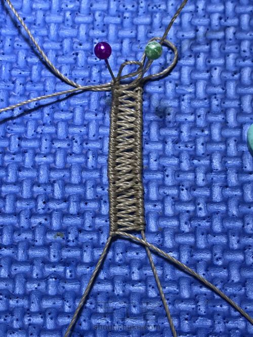 原创花式胸针 第6步