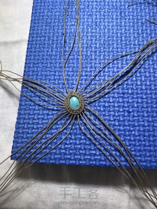 原创花式胸针 第11步