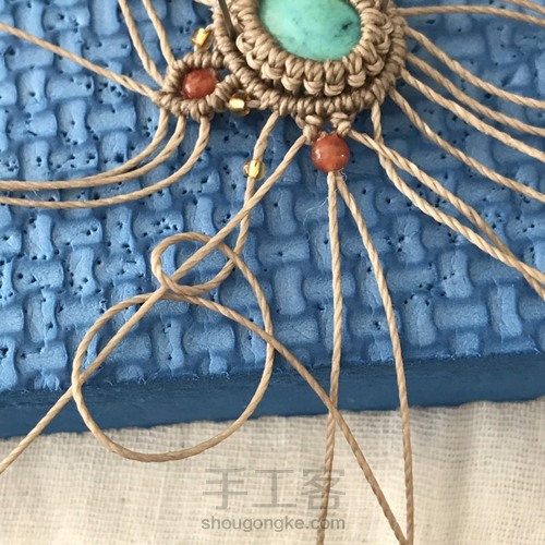 原创花式胸针 第15步