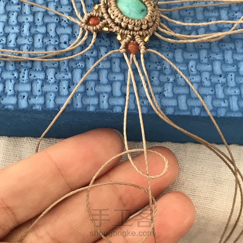 原创花式胸针 第18步