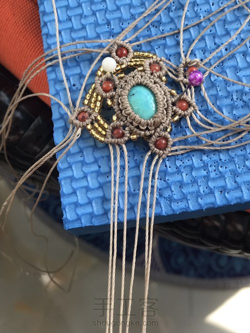 原创花式胸针 第24步