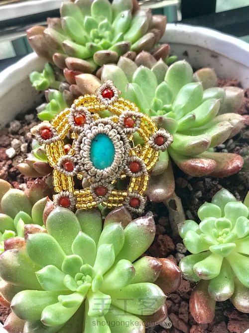 原创花式胸针 第35步