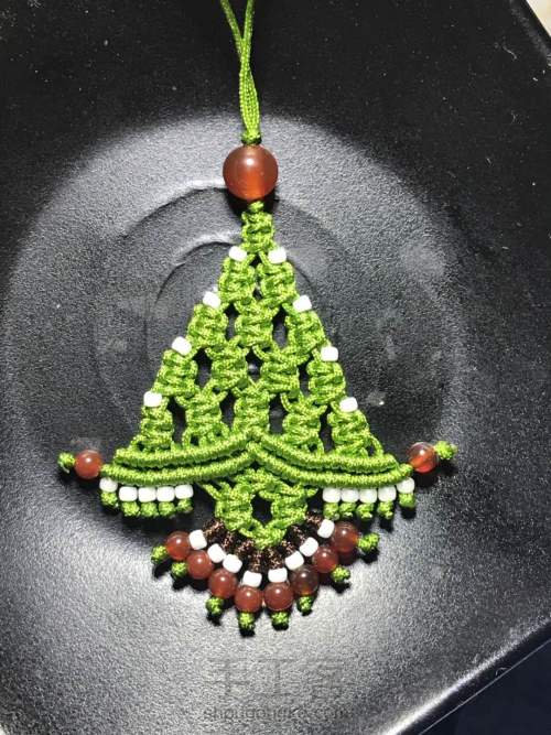 简易圣诞🌲树小挂件 第1步