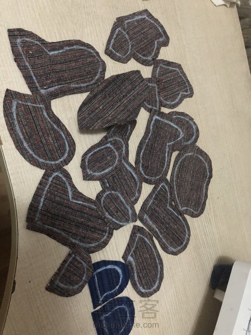 布艺小熊 第2步