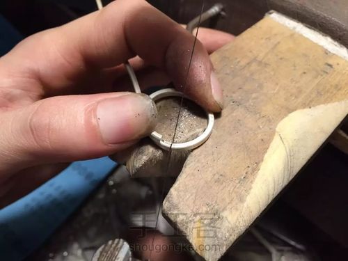 亲手做七夕对戒 第2步