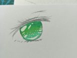 绿瞳眼睛