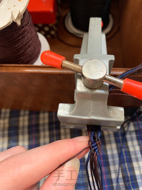 项链绳结 第7步