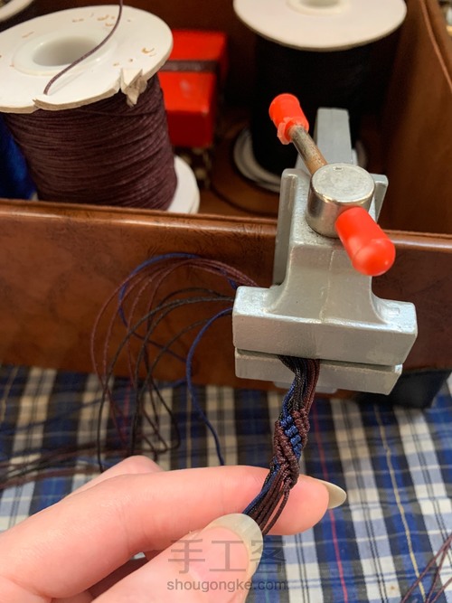 项链绳结 第11步