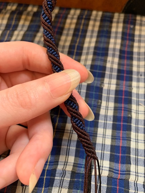 项链绳结 第14步