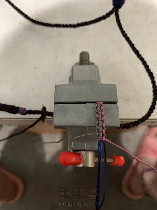 项链绳结 第28步