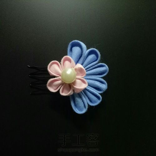 娃衣配饰——和风头花 第10步