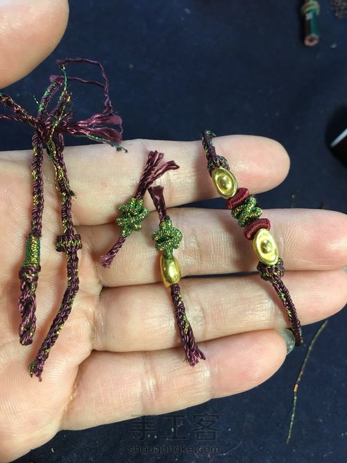 小孔多绳的方法 第5步