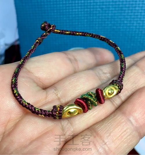 小孔多绳的方法 第8步