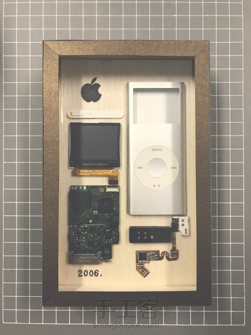 致敬旧设备——拆解装裱（Apple iPod nano） 第14步