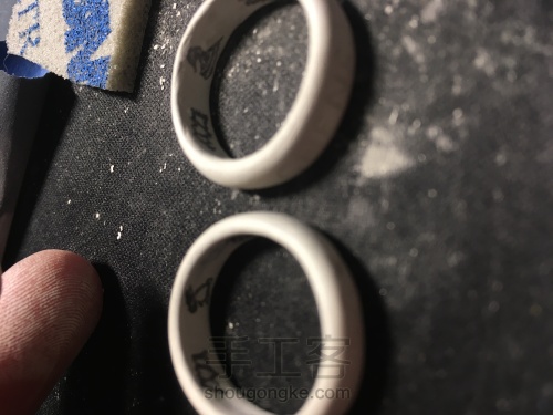 在家DIY，用银粘土自己做一个纯银戒指 第5步