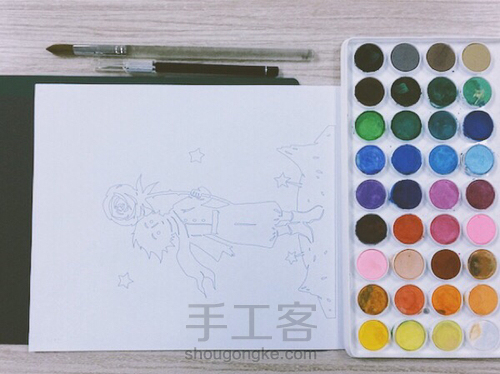 当手工遇上颜料还可以这么玩! 第2步