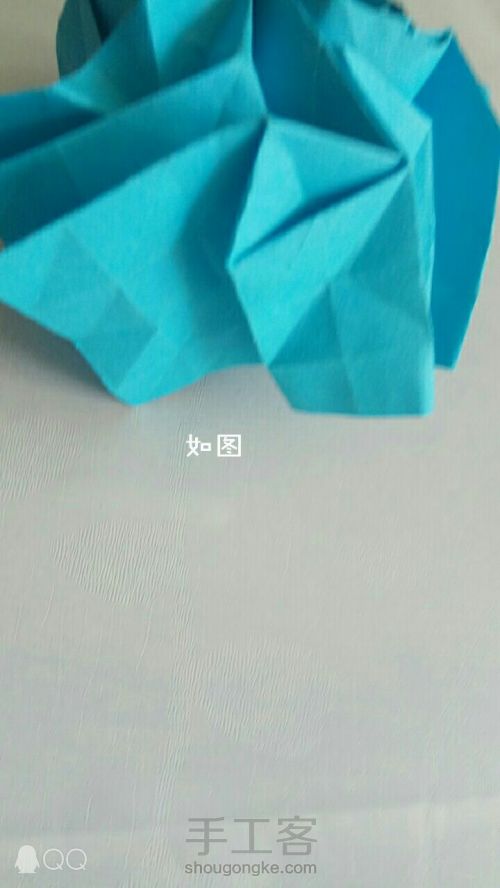 月季折纸(原创:杜小康) 第27步