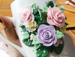 软陶杯的制作方法比较简单，需要耐心和色彩搭配的能力，初学者可以模仿本教程的配色和花型