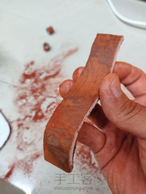 血檀木三角琴八音盒 第11步