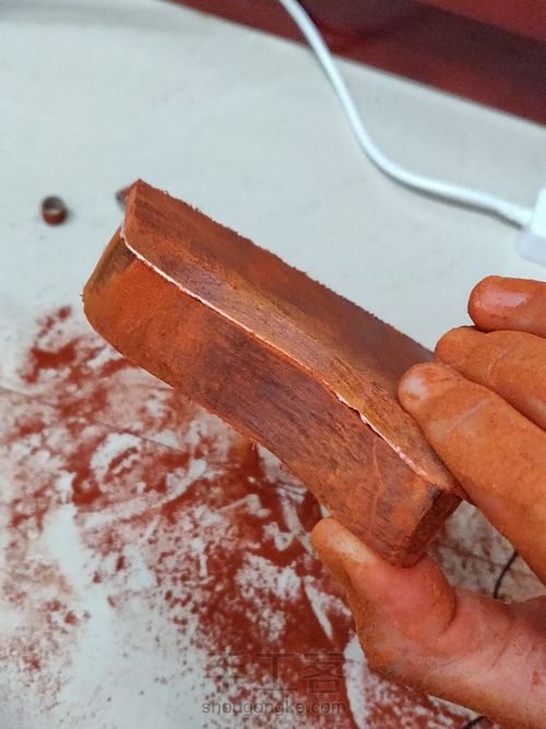 血檀木三角琴八音盒 第16步