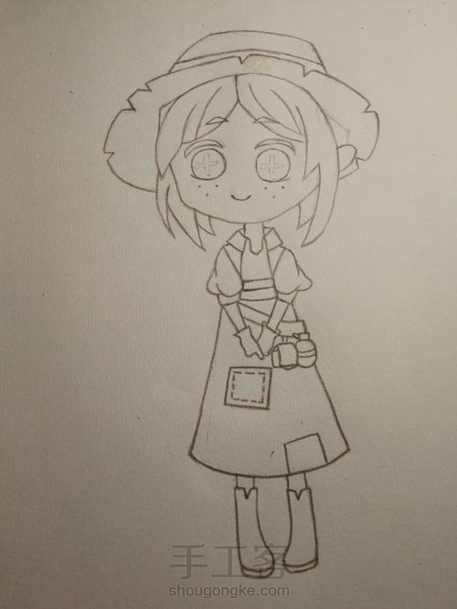 可爱的粉粉园丁 第2步