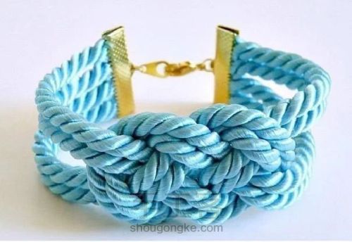 超简单的编织手链的方法 第1步