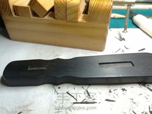 仿古伏羲琴手把件 第26步