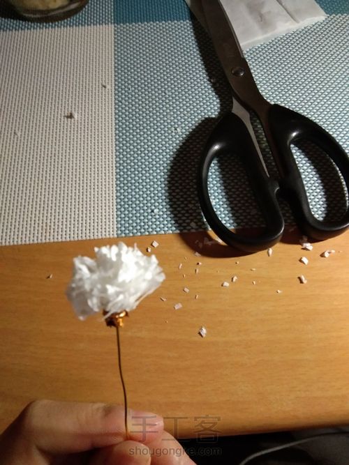 卫生纸星空花 第11步