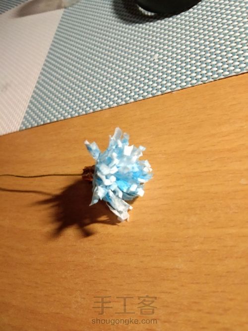 卫生纸星空花 第13步