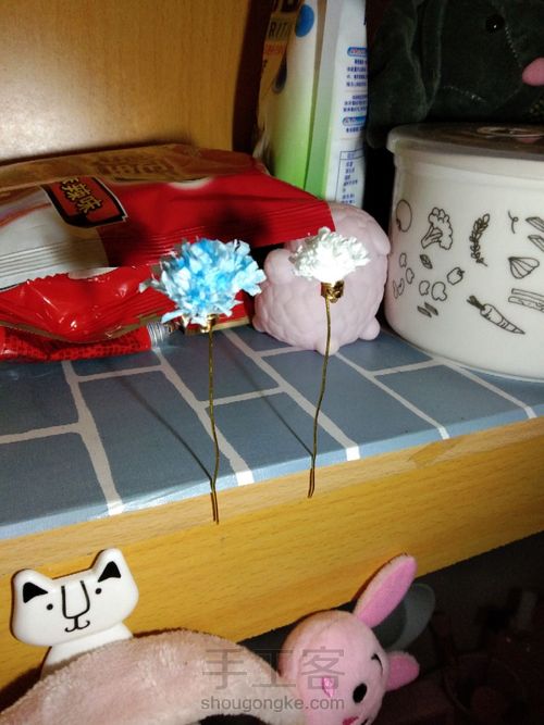 卫生纸星空花 第14步