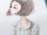 【彩铅】拾笔画画·女孩头像绘制