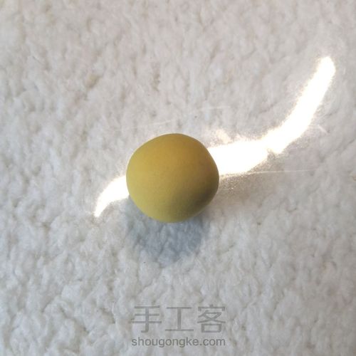 纸粘土网红脏脏包 第3步