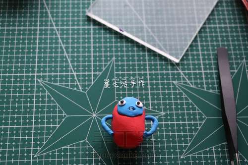 粘土制作杰力豆 第9步
