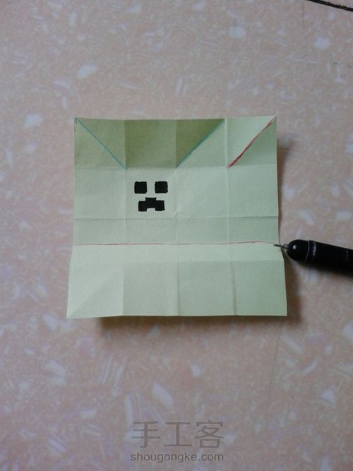 萌萌苦力怕~ 第12步