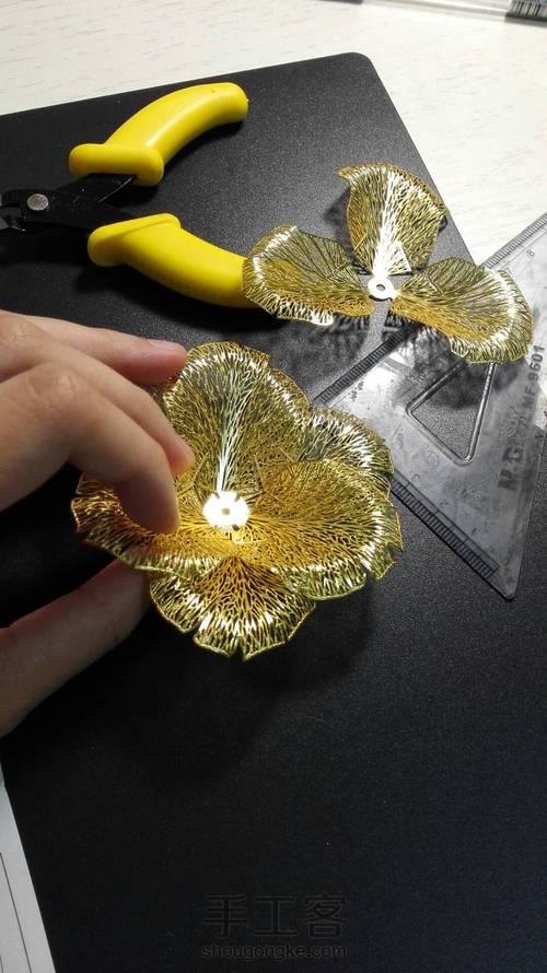 拼酷•香槟金玫瑰•模型 第10步