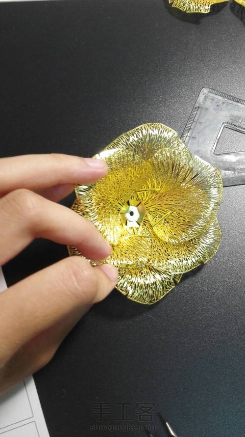 拼酷•香槟金玫瑰•模型 第12步