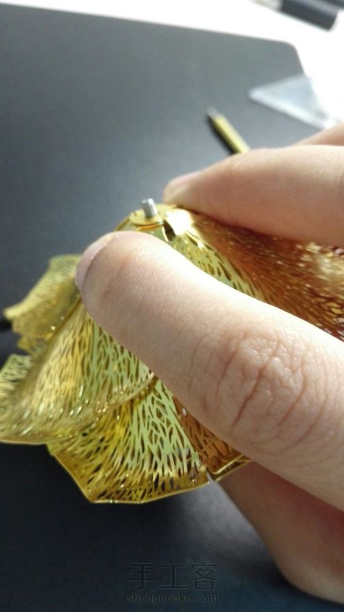 拼酷•香槟金玫瑰•模型 第16步