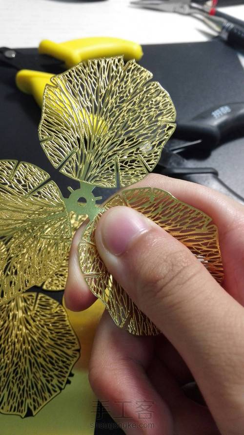 拼酷•香槟金玫瑰•模型 第6步