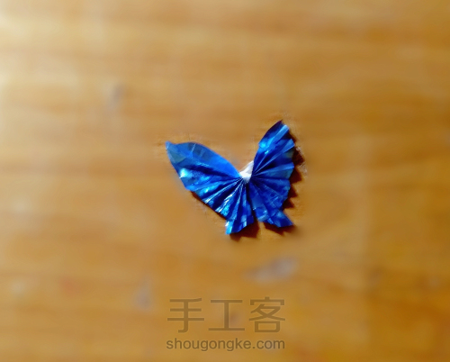 巧用糖纸制作漂亮的蝴蝶（二） 第6步
