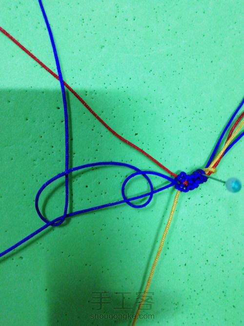 四线包珠 第18步