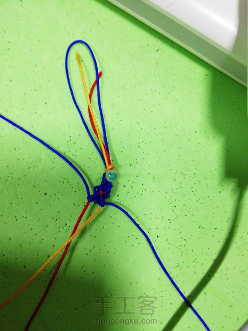 四线包珠 第21步