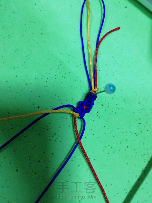 四线包珠 第23步