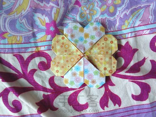 双色四叶草🍀🍀🍀 第11步