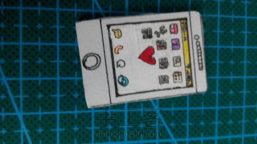 （思考）娃用手机。 第6步