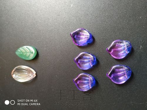 古风簪子之横孔花瓣的绑法 第1步