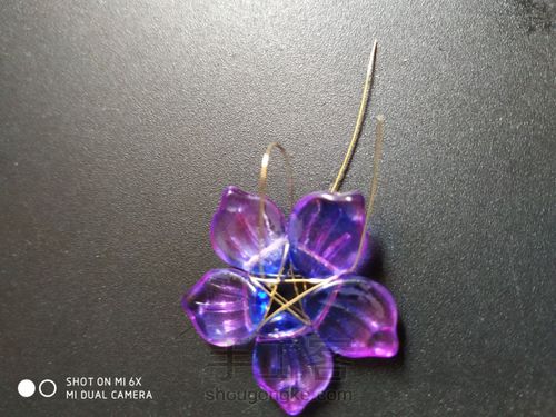 古风簪子之横孔花瓣的绑法 第12步