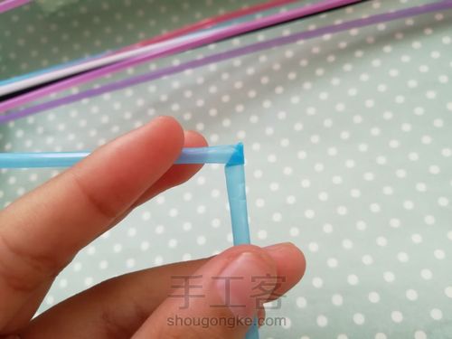 吸管星星⭐️【应该是比较清晰细致的教程(⁄⁄•⁄ω⁄•⁄）】 第10步