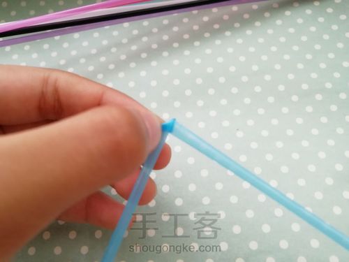 吸管星星⭐️【应该是比较清晰细致的教程(⁄⁄•⁄ω⁄•⁄）】 第12步