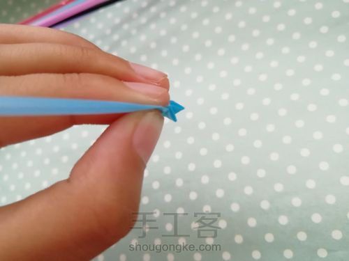 吸管星星⭐️【应该是比较清晰细致的教程(⁄⁄•⁄ω⁄•⁄）】 第13步